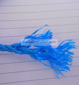 high quality blue polypropylene rope 3 strands twisted